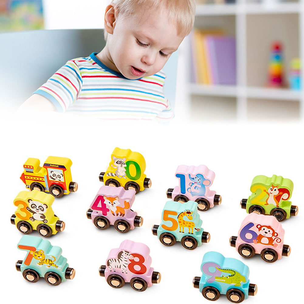 Kids Toys Cycle - 5歳以上の子供向けの教育用木製おもちゃ漫画ブロックおもちゃ