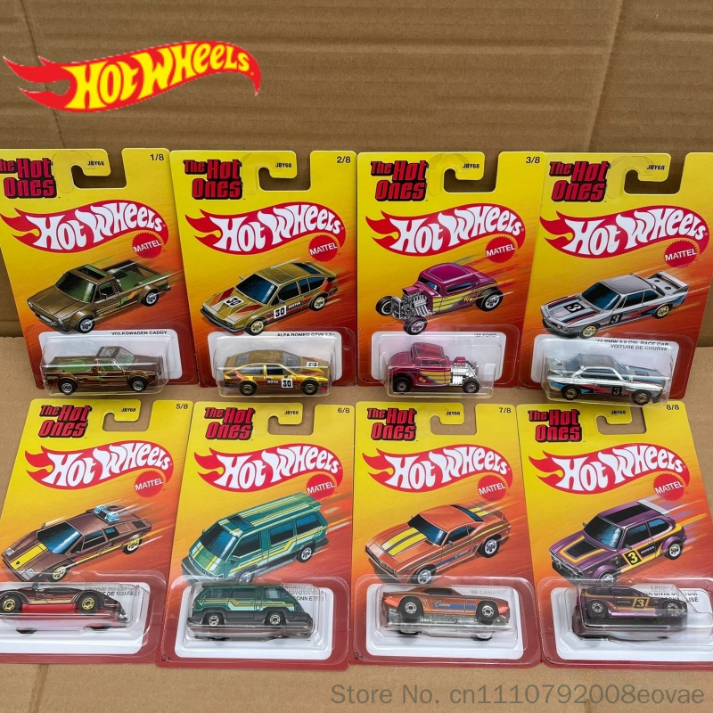 Mattel Toy Hot Wheels - ホットウィール ザ・ホットワンズ・ミックス 1/64 JBY68 ダイキャスト合金車 アルファロメオ
