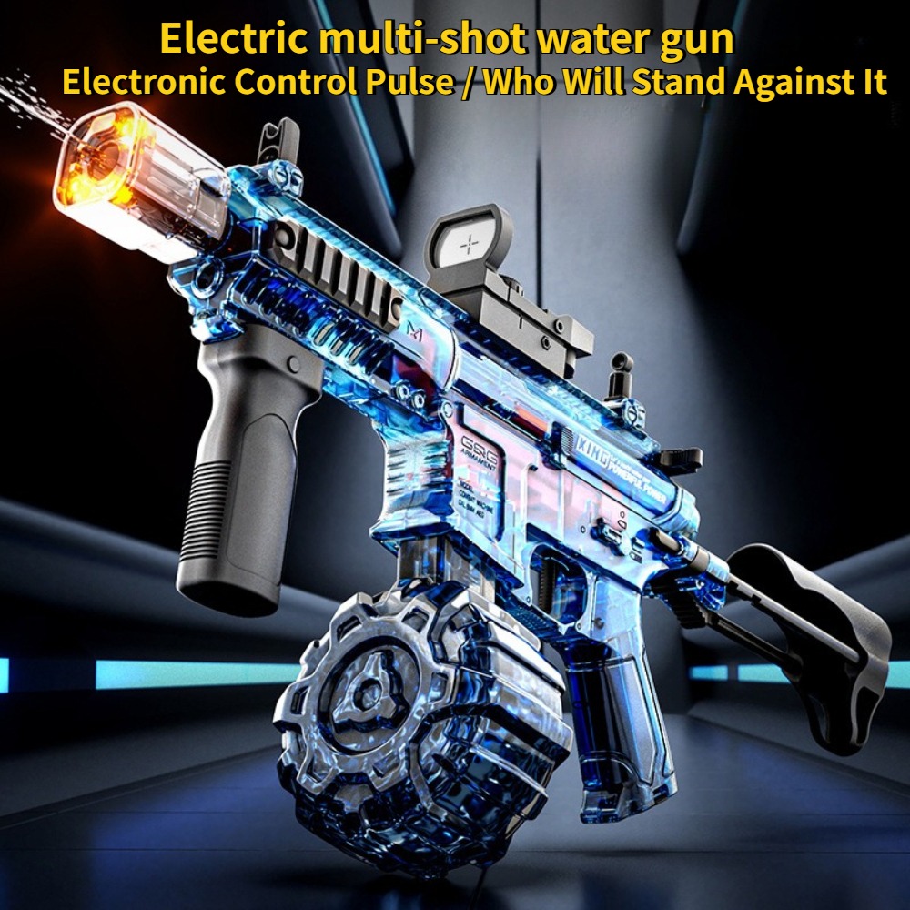 Kids Toys Vector - ファイヤーライトARP9電動水鉄砲、シミュレートされた機械式ベクトル手動自動一体型連動反動式水鉄砲、子供向けおもちゃ