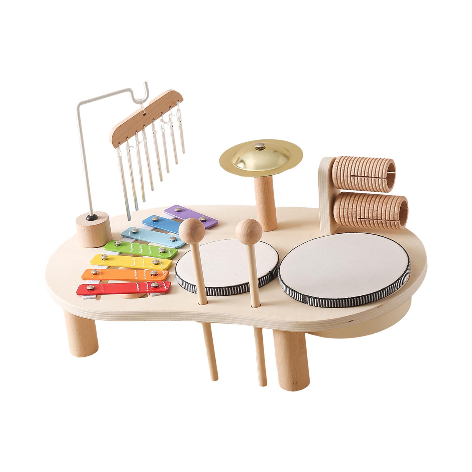木琴ドラムセット学習玩具手と目の協調性を養う微細運動能力向上 - Kids Toys Xylophone のレビューと価格