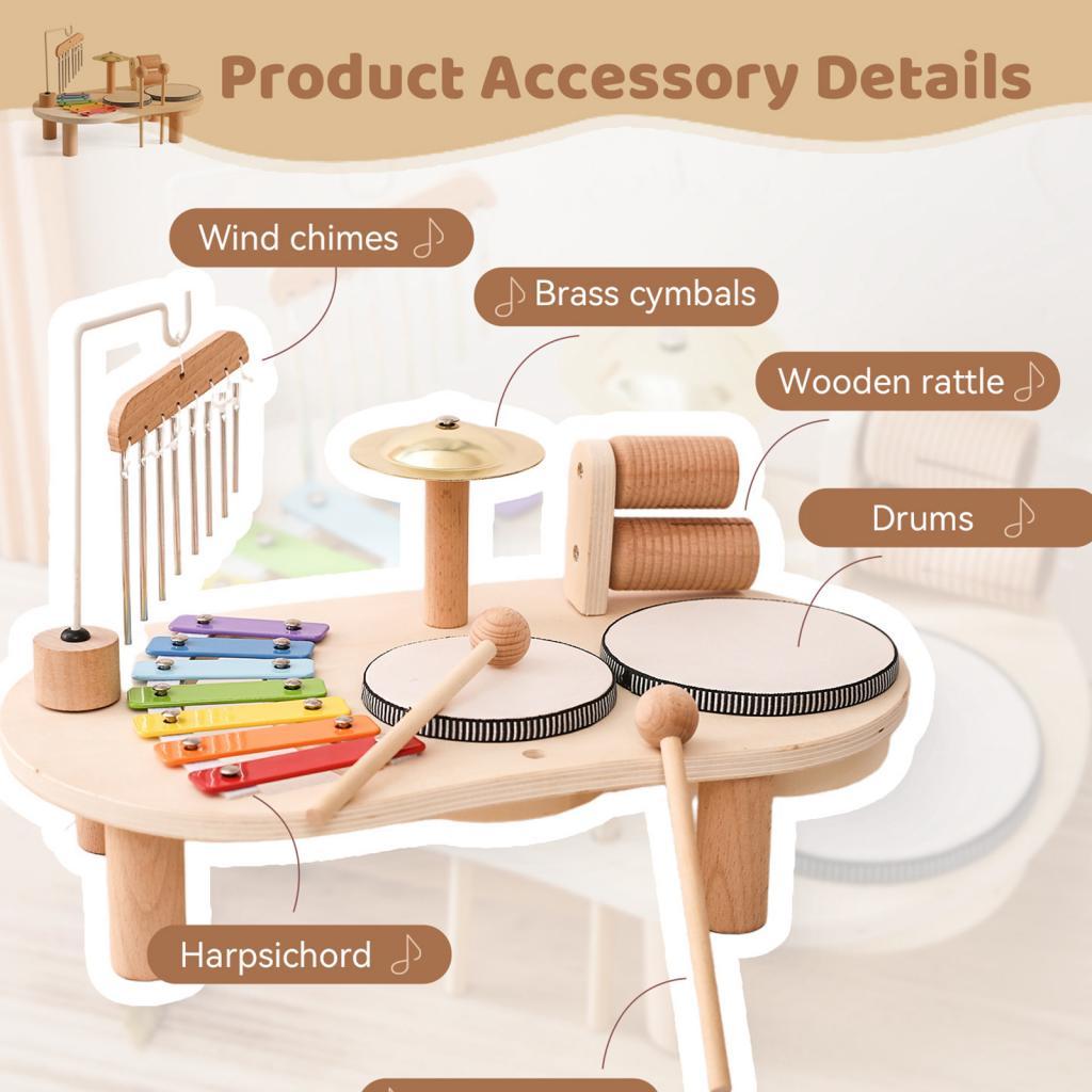 木琴ドラムセット学習玩具手と目の協調性を養う微細運動能力向上 - Kids Toys Xylophone のレビューと価格