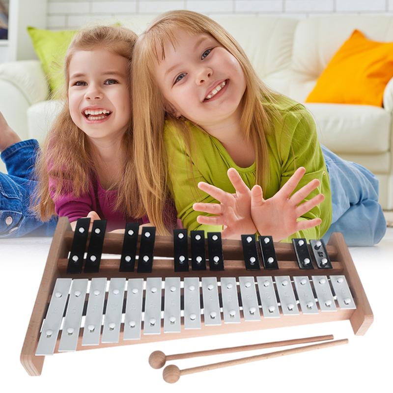 赤ちゃんのためのxylophoneハンドベル、カラフルな情熱 - Kids Toys Xylophone のレビューと価格