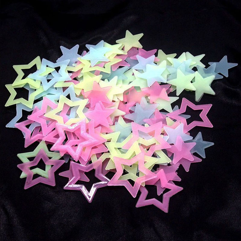 発光星型ウォールステッカー,暗闇で光る,子供用蛍光ステッカー - Glow In Dark Stars のレビューと価格