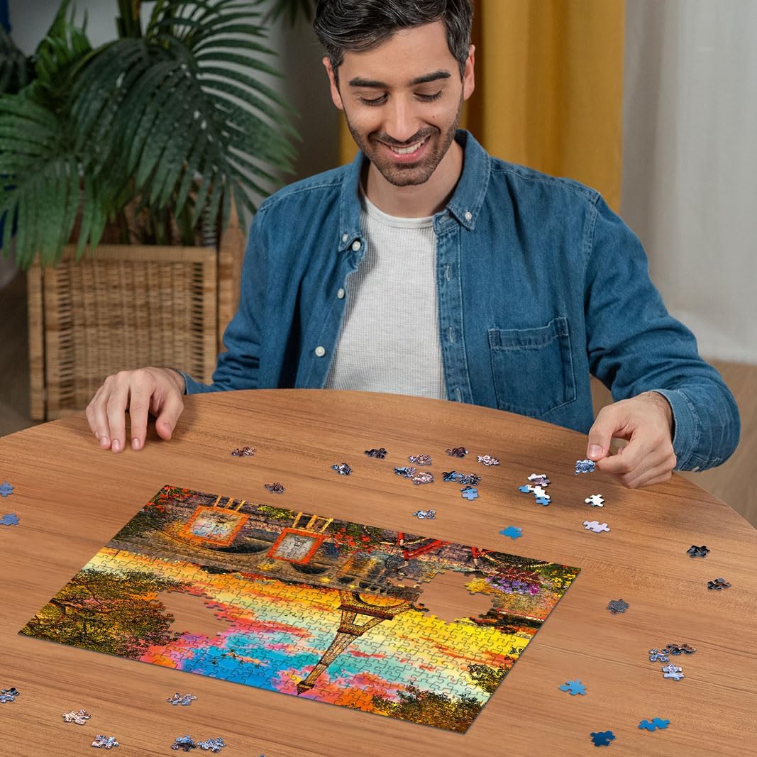 パリのエッフェル塔の夜 風景パズル ジグソーパズル 120/ - Kids Toys Paris のレビューと価格