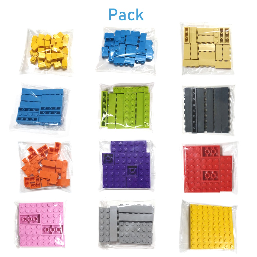 200 個 2 × 4 ドット DIY ビルディングブロック - Lego Set City のレビューと価格