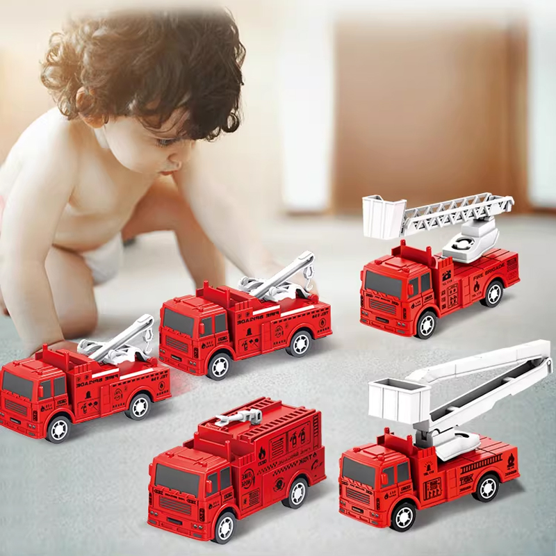 1個入り子供用おもちゃ車、慣性式清掃車モデル、プルバック式工 - Kids Toys Young のレビューと価格