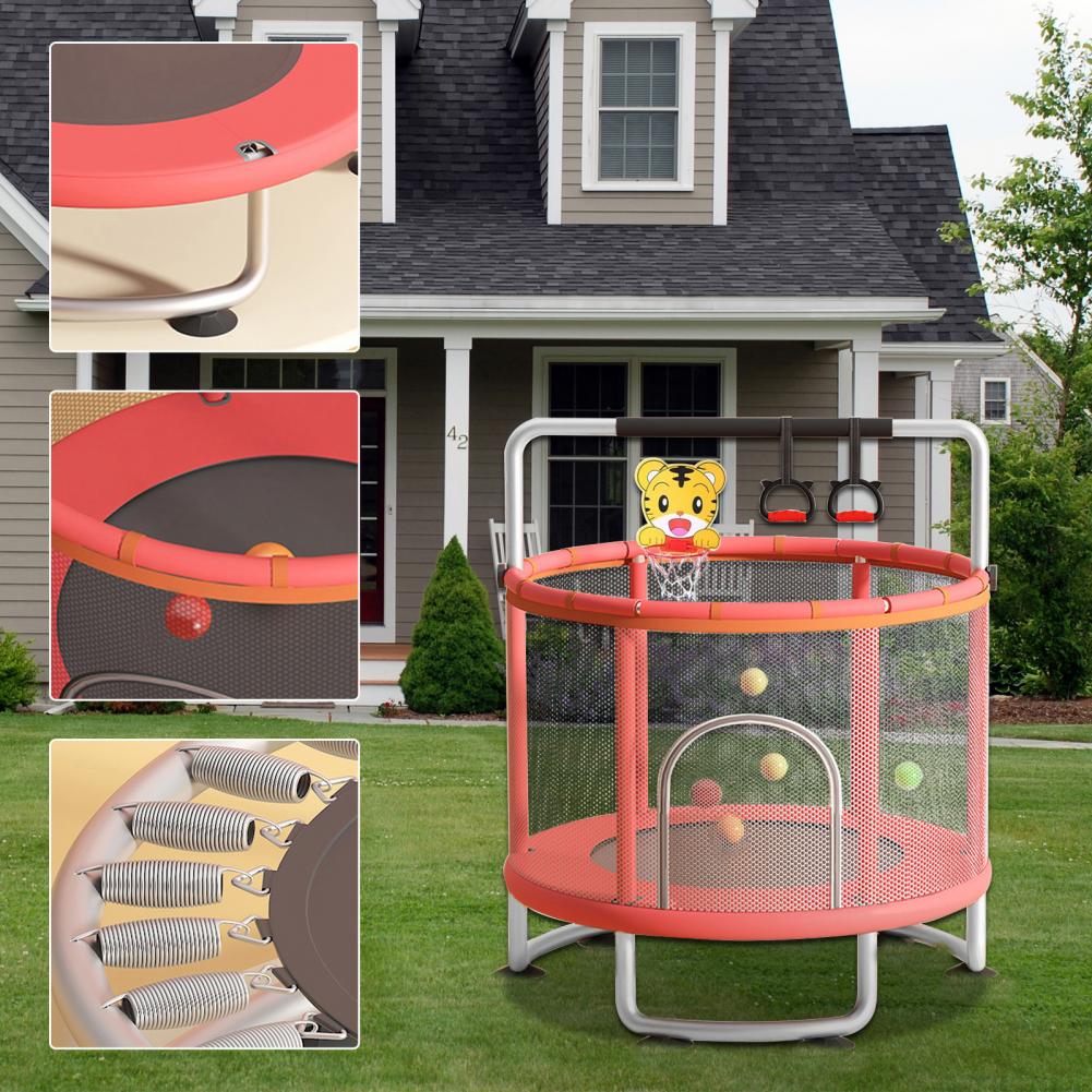 子供用トランポリン、調節可能なベビー幼児用トランポリン、バス - Basketball Hoop Kids Indoor のレビューと価格