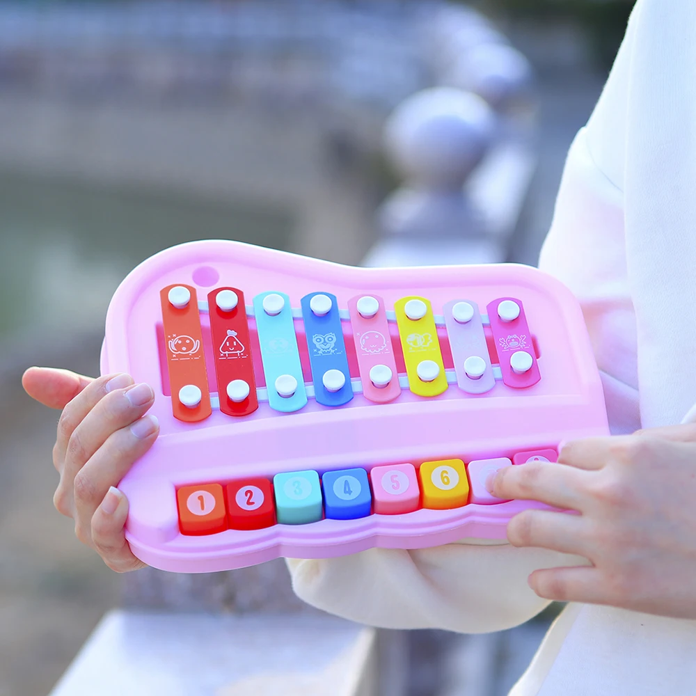 8音ハンドパーカッション楽器 - オルフスタイルの子供用教育 - Kids Toys Xylophone のレビューと価格