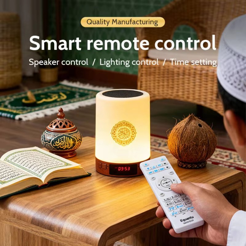 ナイトライトイスラム教徒アラビア語コーランアザン時計イスラム - Kids Quran Toys のレビューと価格