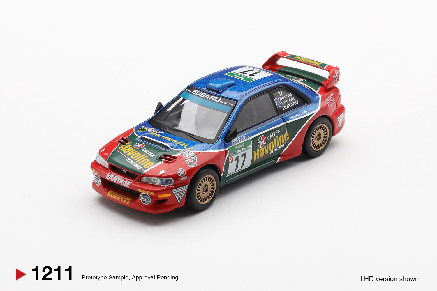 MINIGT 1:64 スバル インプレッサ WRC98 # - Kids Toys New Zealand のレビューと価格