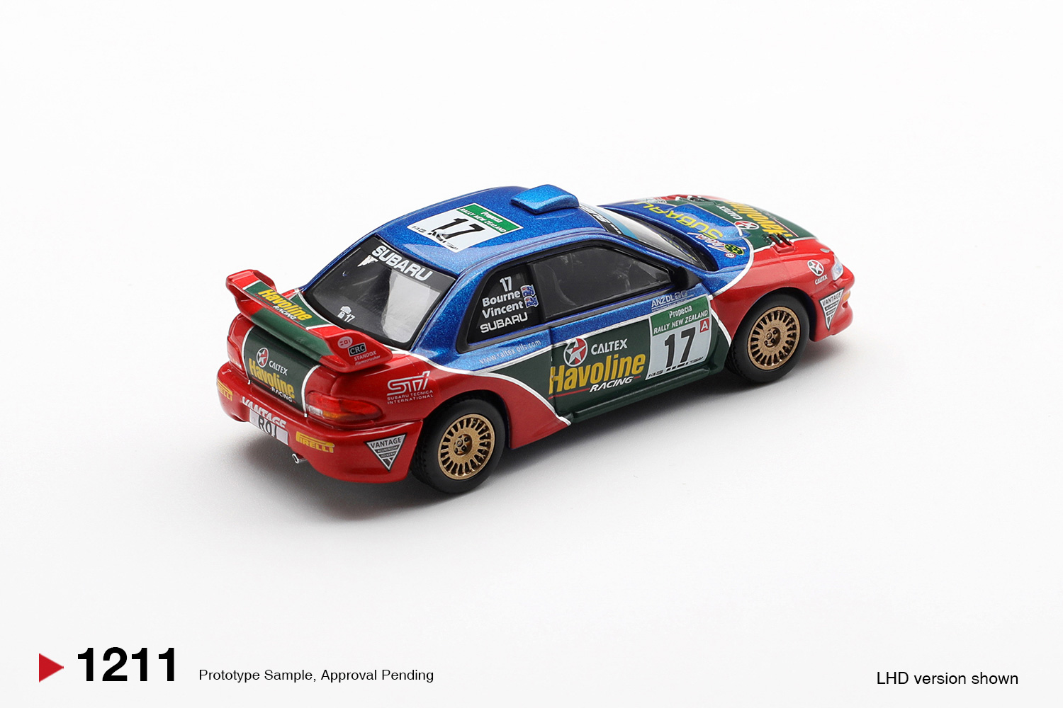 MINIGT 1:64 スバル インプレッサ WRC98 # - Kids Toys New Zealand のレビューと価格