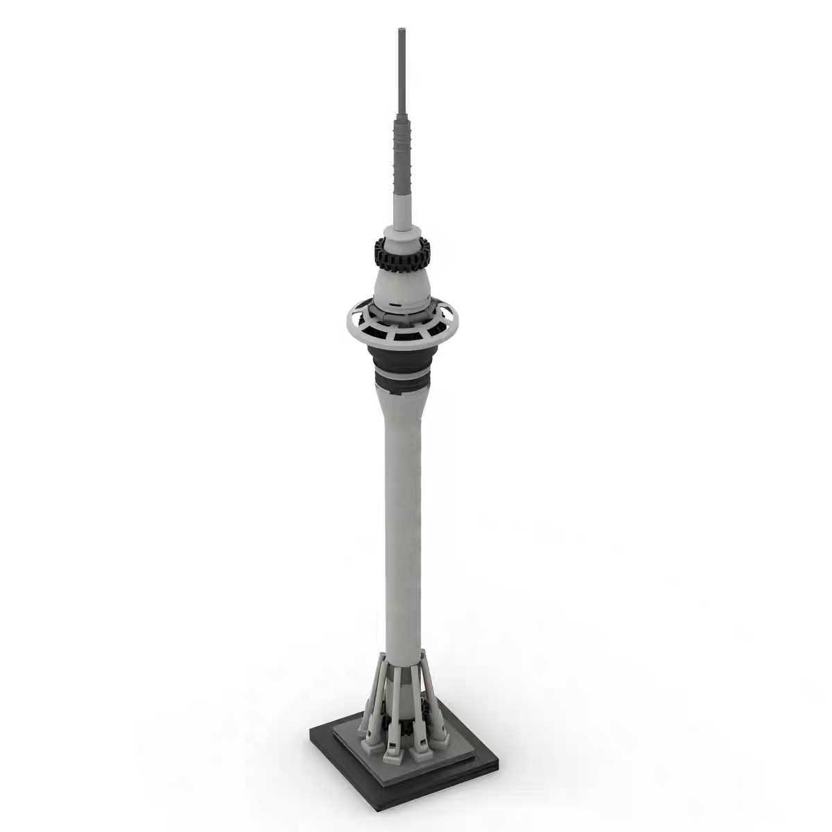 MOC 有名な都市のランドマーク建築ニュージーランドスカイタ - Kids Toys New Zealand のレビューと価格