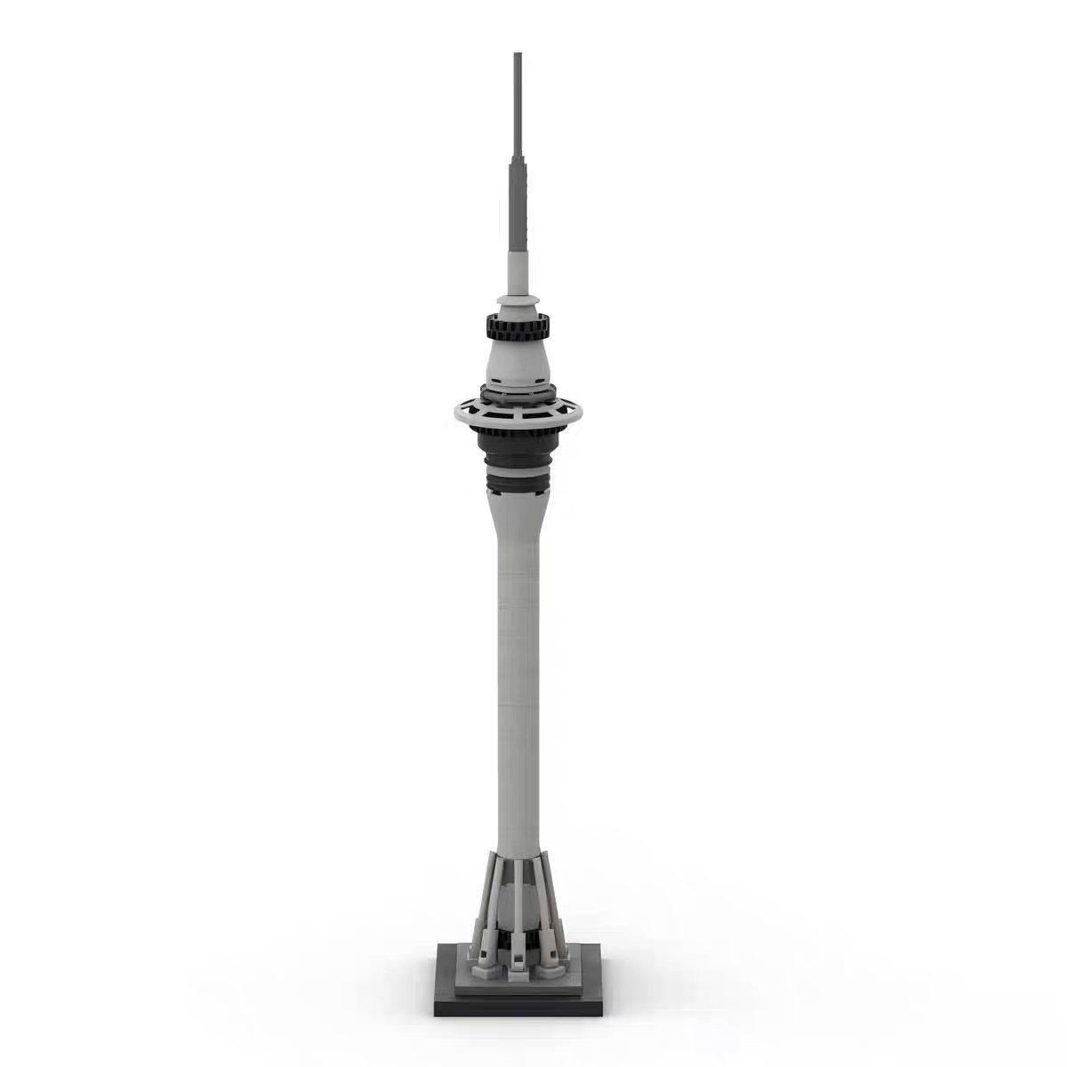 MOC 有名な都市のランドマーク建築ニュージーランドスカイタ - Kids Toys New Zealand のレビューと価格