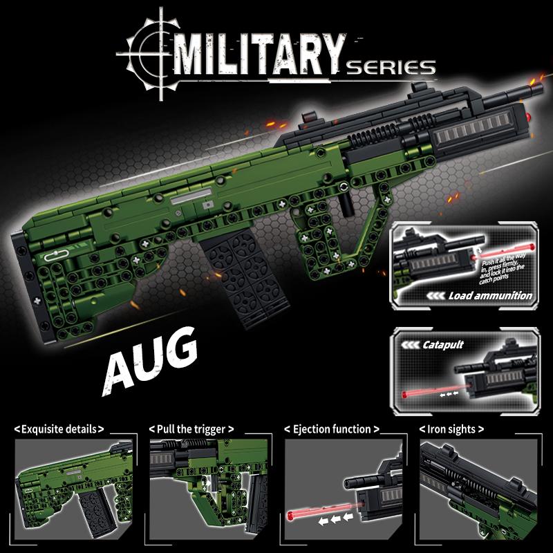 MOC ベクター SMG 武器ビルディングブロック戦術軍用銃 - Kids Toys Vector のレビューと価格