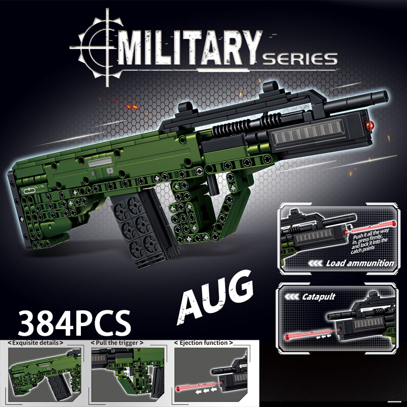 MOC ベクター SMG 武器ビルディングブロック戦術軍用銃 - Kids Toys Vector のレビューと価格