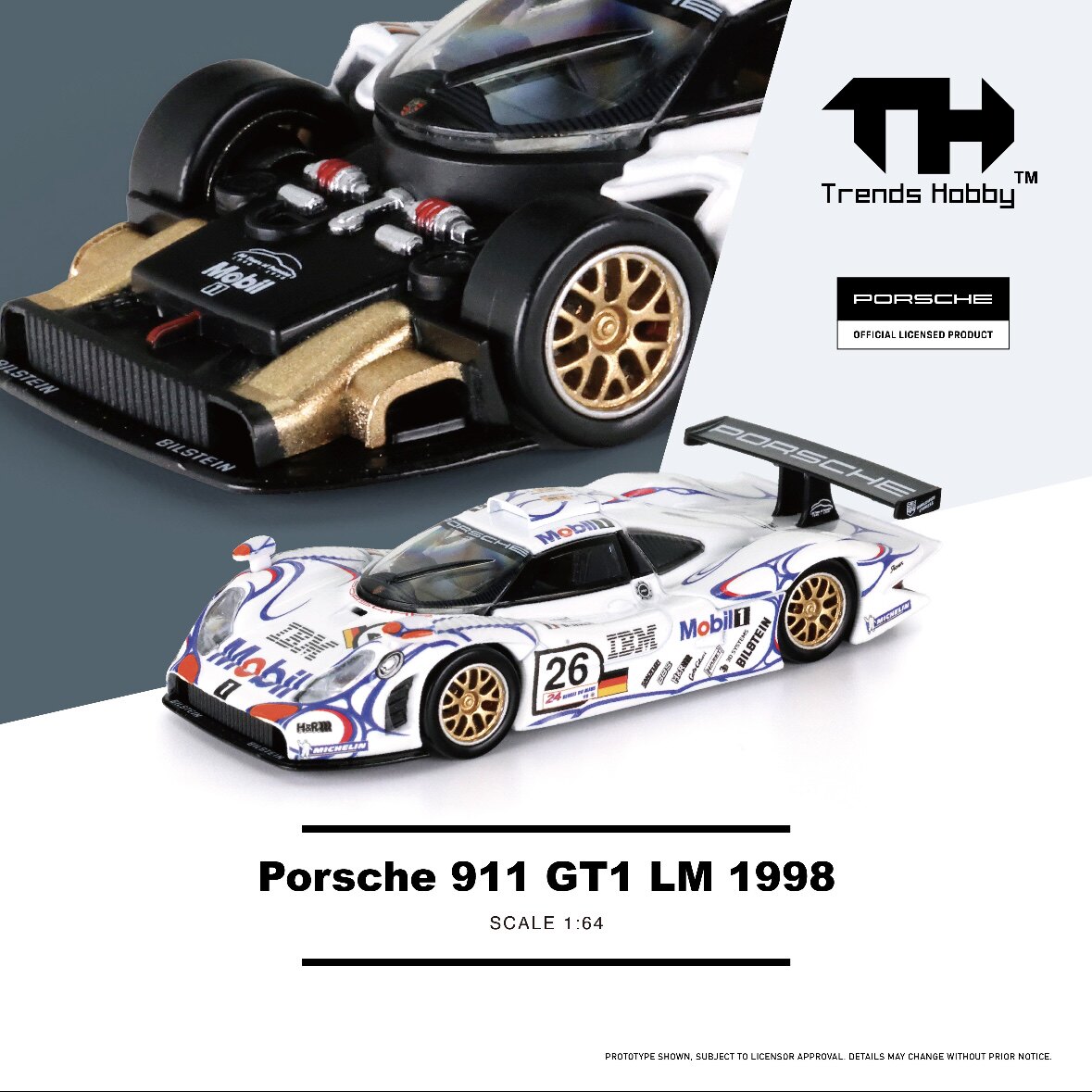 TH 1/64 ポルシェ 911 GT3 R ルマン24時間 - Kids Toys Young のレビューと価格
