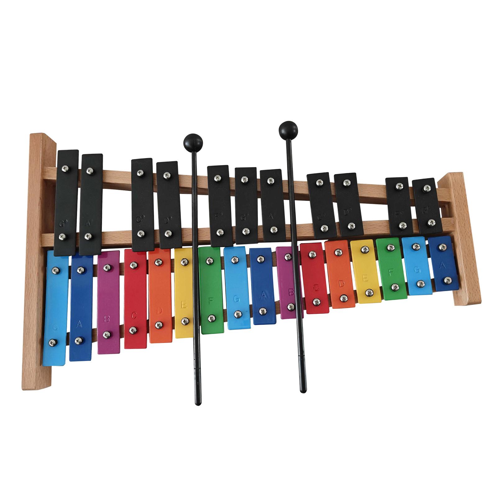 27音キシロフォン楽器子供教育音楽玩具プロフェッショナル用マ - Kids Toys Xylophone のレビューと価格