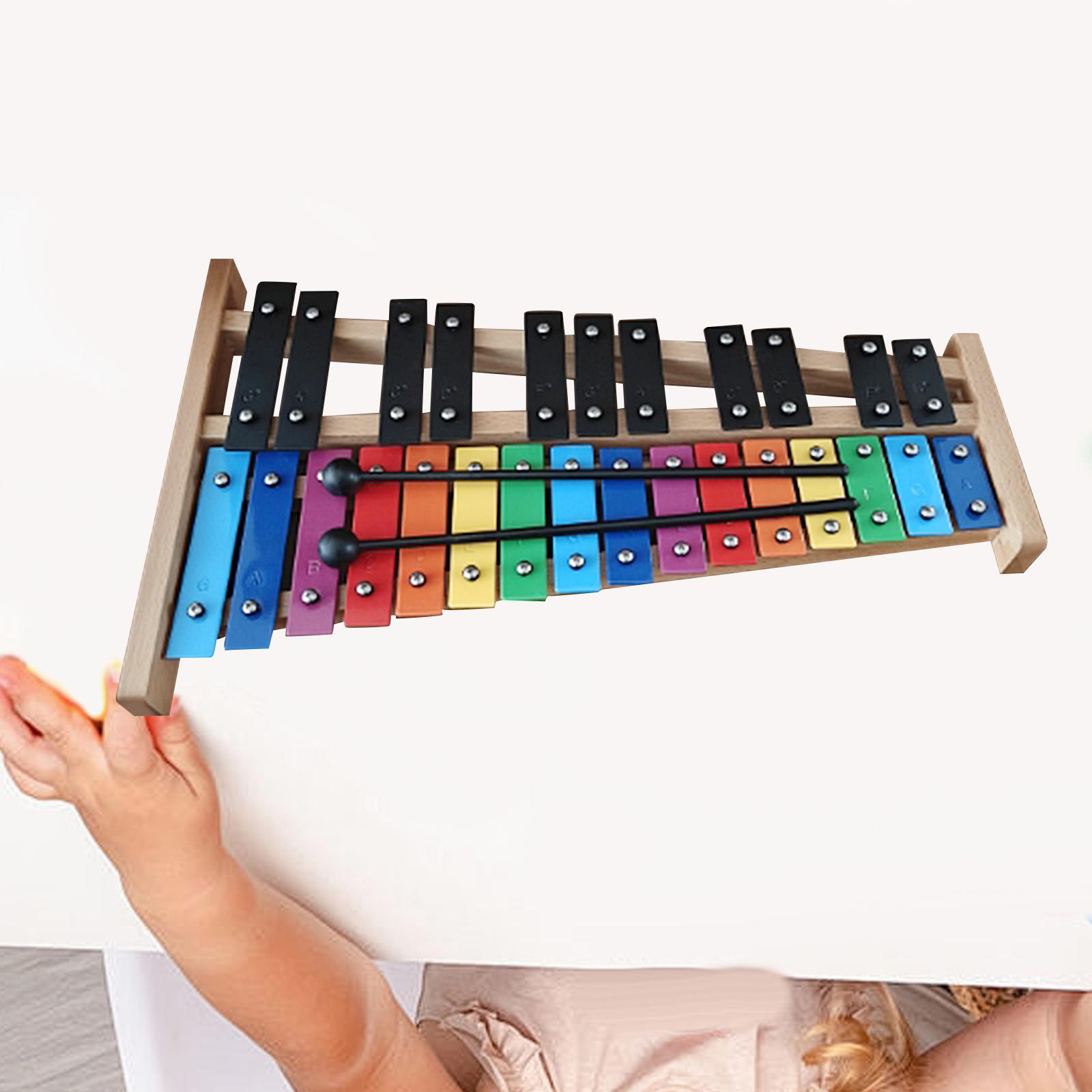 27音キシロフォン楽器子供教育音楽玩具プロフェッショナル用マ - Kids Toys Xylophone のレビューと価格