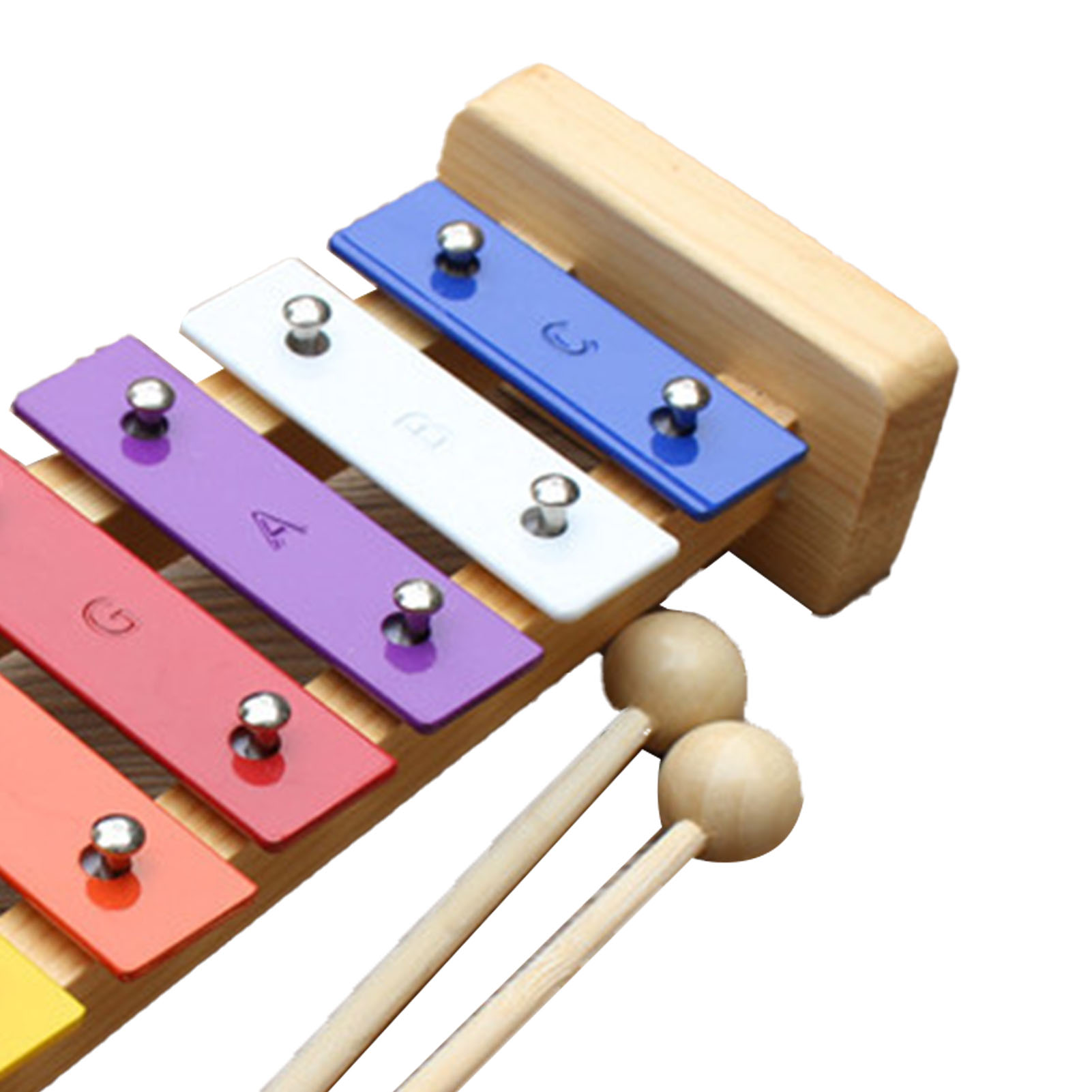 8 ノート木琴子供のおもちゃ教育開発音楽打楽器アルミプレート - Kids Toys Xylophone のレビューと価格