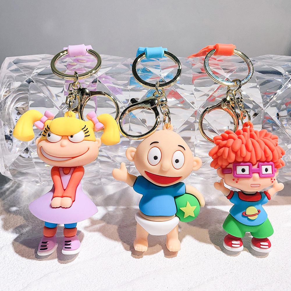 アニメかわいいラグラッツ・イン・パリいたずらっ子兵士キーホル - Kids Toys Paris のレビューと価格