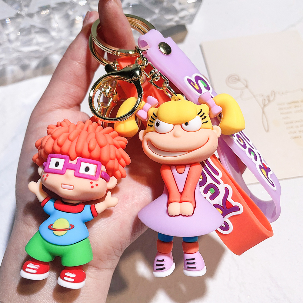 アニメかわいいラグラッツ・イン・パリいたずらっ子兵士キーホル - Kids Toys Paris のレビューと価格