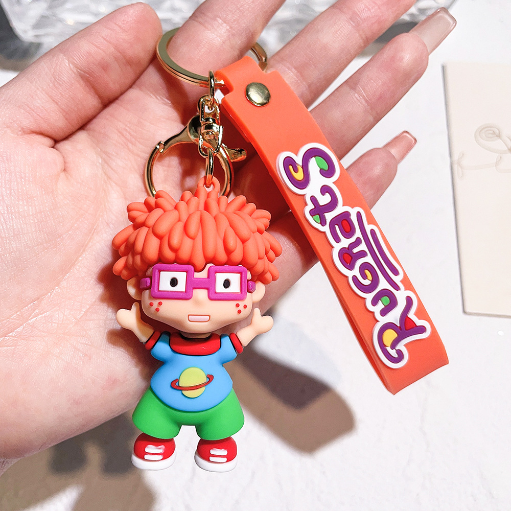 アニメかわいいラグラッツ・イン・パリいたずらっ子兵士キーホル - Kids Toys Paris のレビューと価格