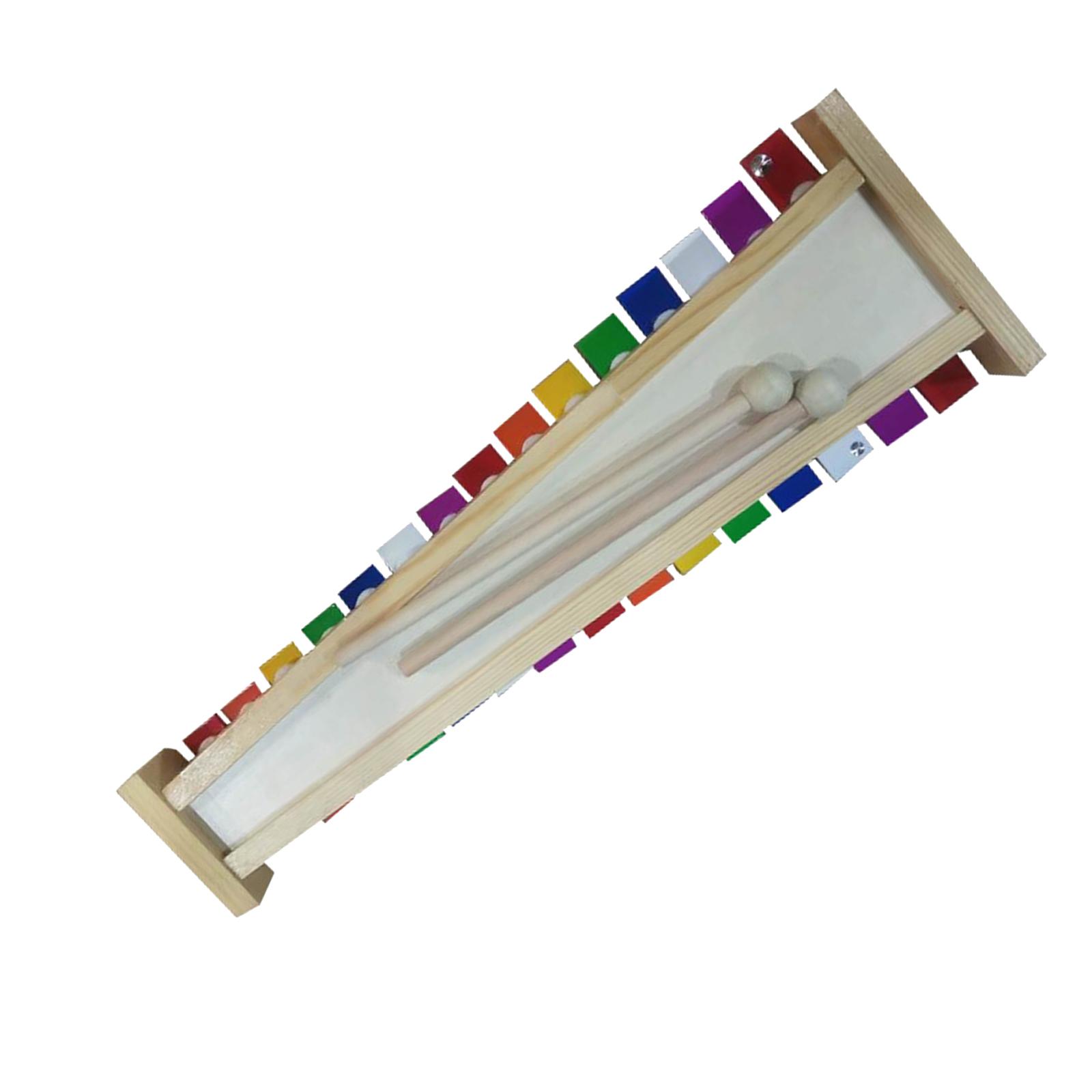 15 スケール木琴ベルハンドパーカッション子供木琴教育音楽玩 - Kids Toys Xylophone のレビューと価格